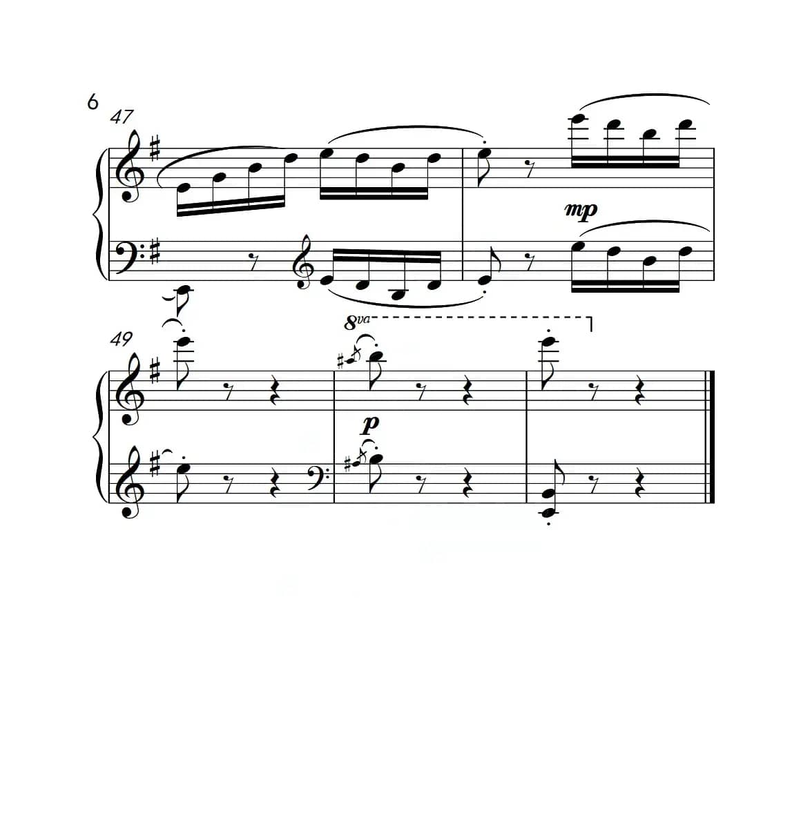 第四级 酸枣刺（中国音乐学院钢琴考级作品1~6级）