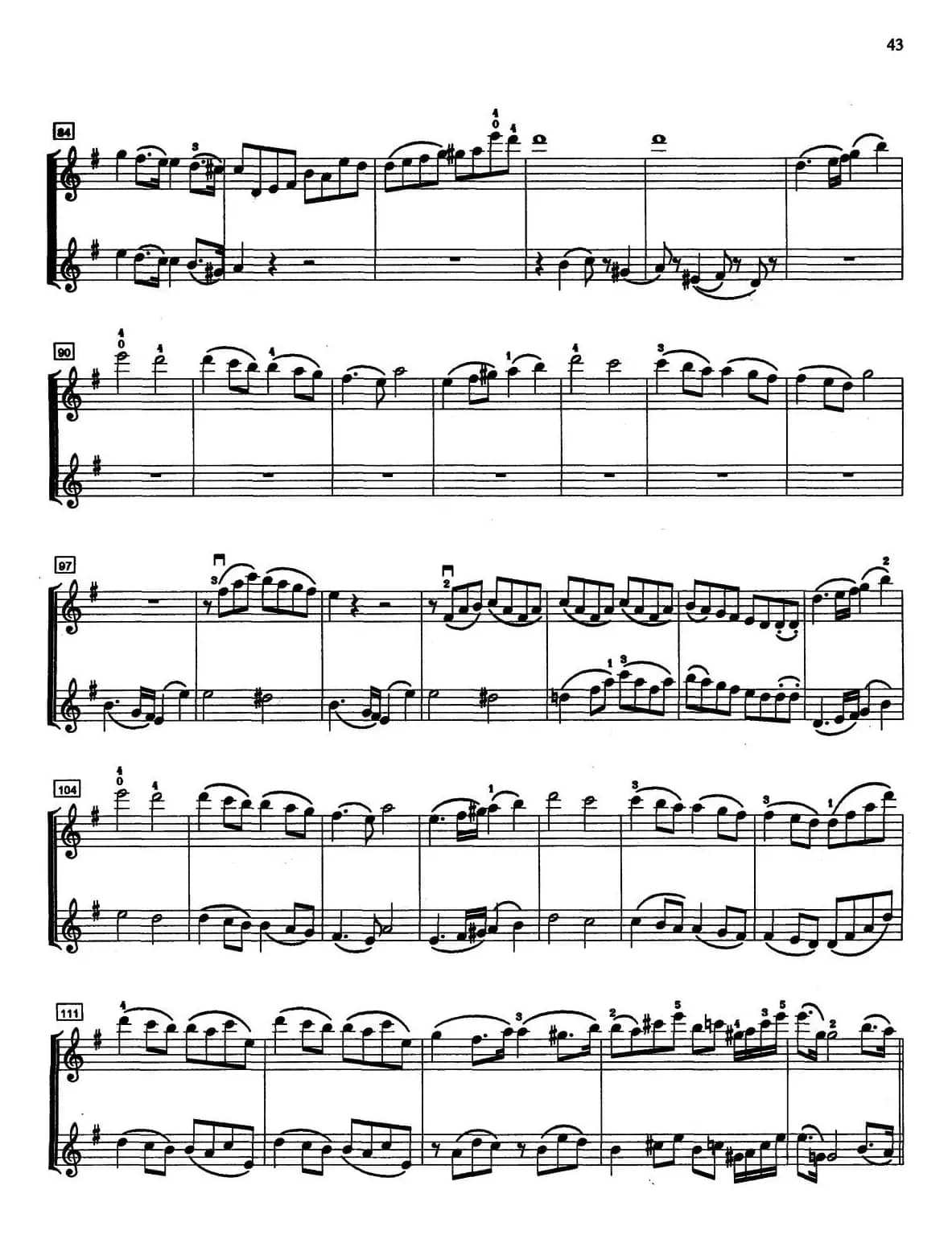 小交响曲（二重奏）