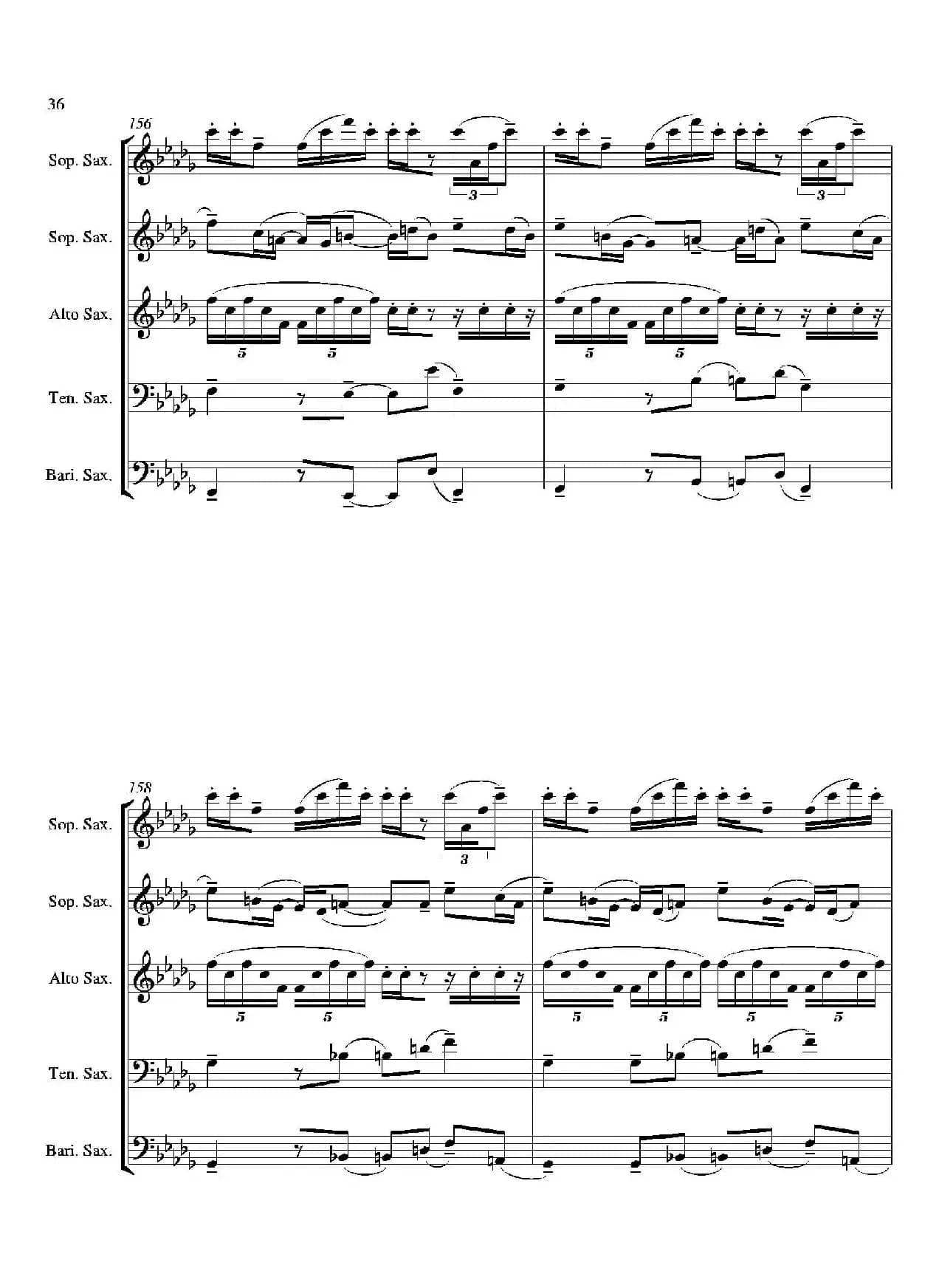 Tango（合奏总谱）