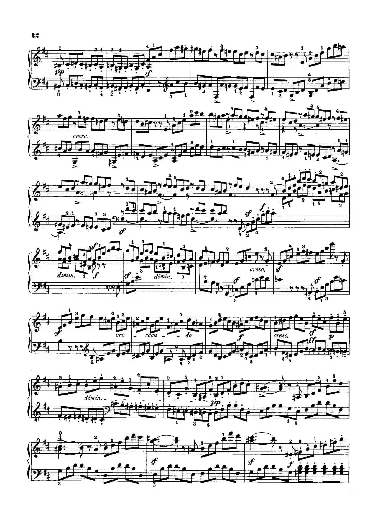 6 Preludes and Fugues Op.35（6首前奏曲与赋格·3）