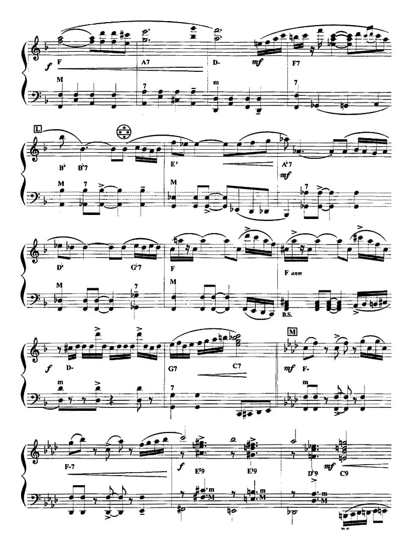 手风琴爵士乐曲：Milonga sin Palabras 米朗·帕拉斯-探戈