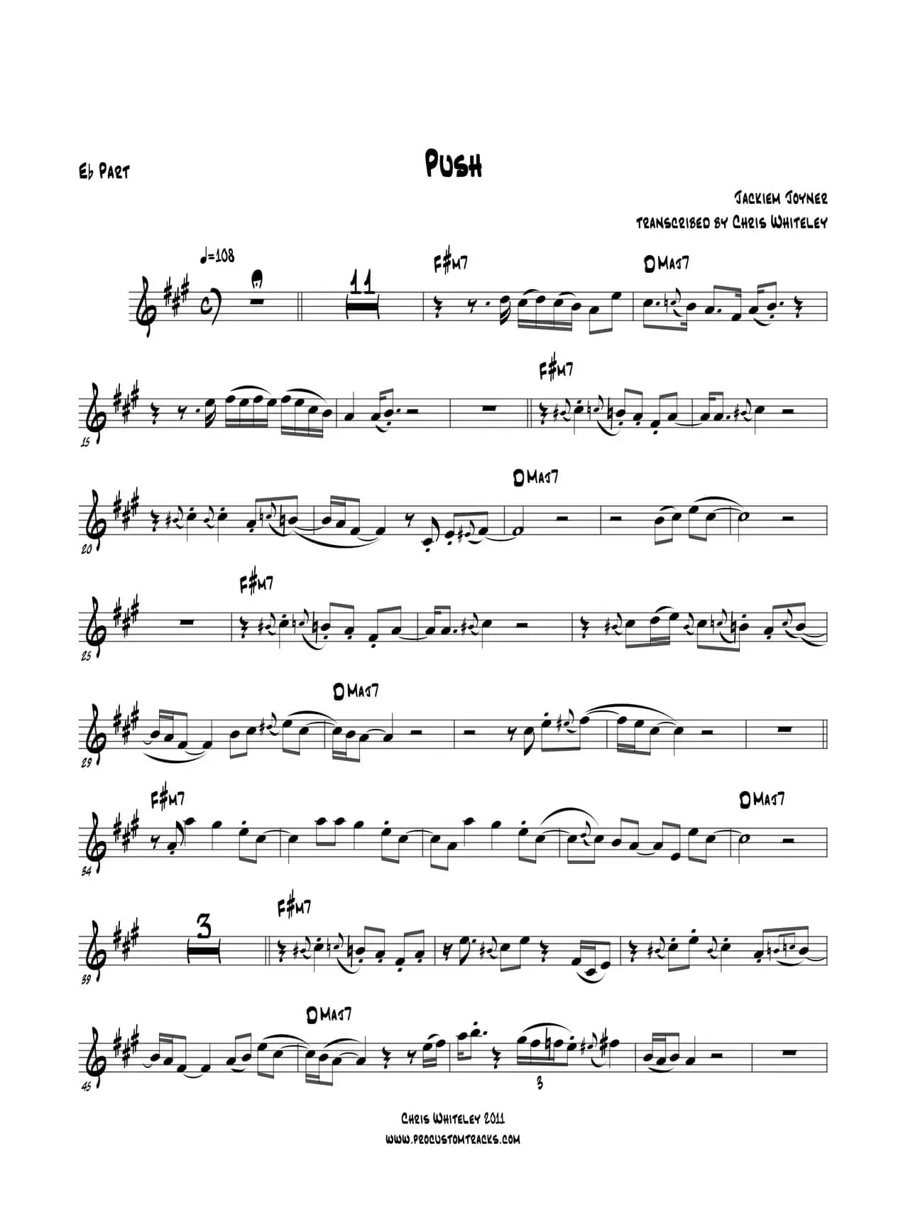 Push（Eb Part）