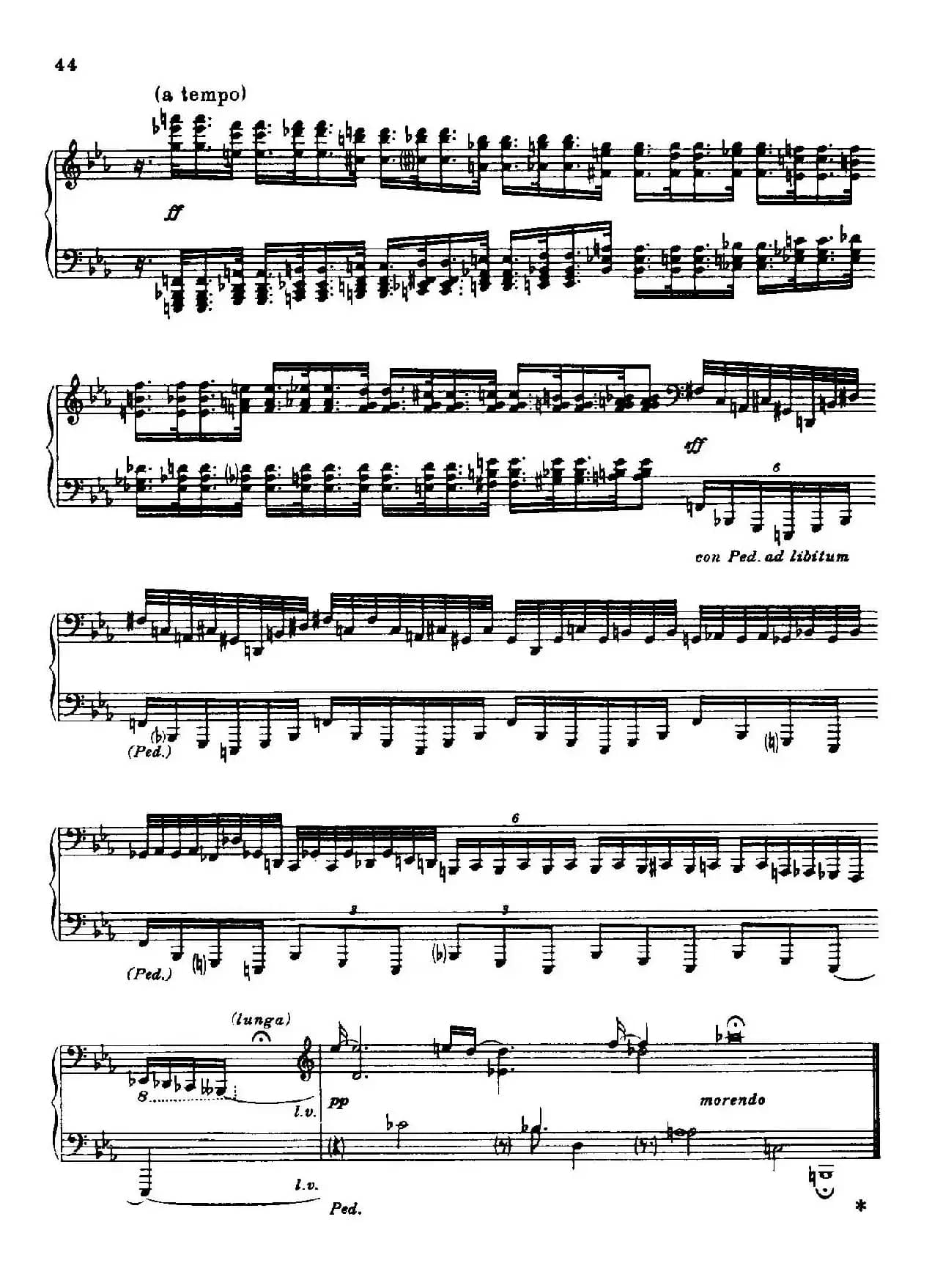 24 Preludes and Fugues Part.2 Op.45（24首前奏曲与赋格·第二部分·20）