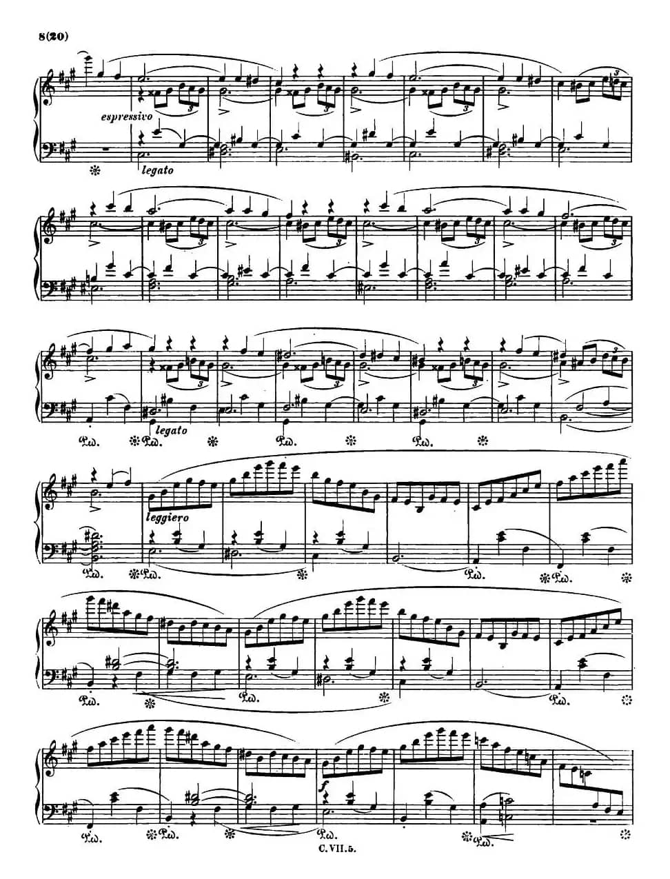 降b小调钢琴谐谑曲Op.31（第二号）