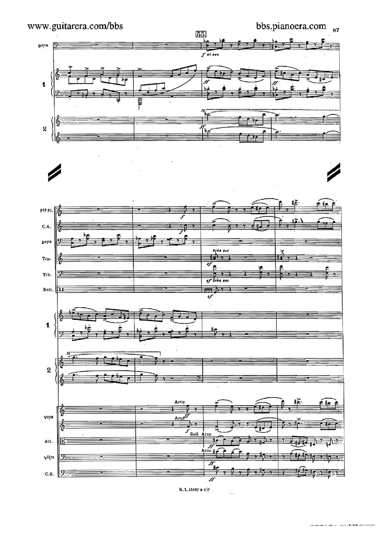 Concerto for 2 Pianos in d Minor（d小调双钢琴协奏曲·总谱）