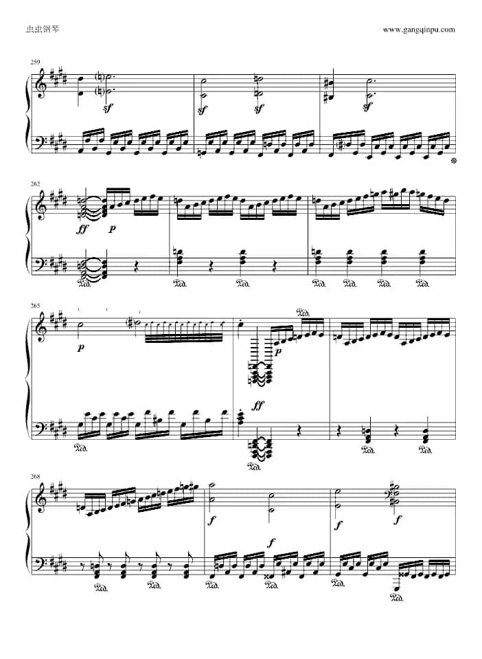 月光奏鸣曲（1，2，3乐章）