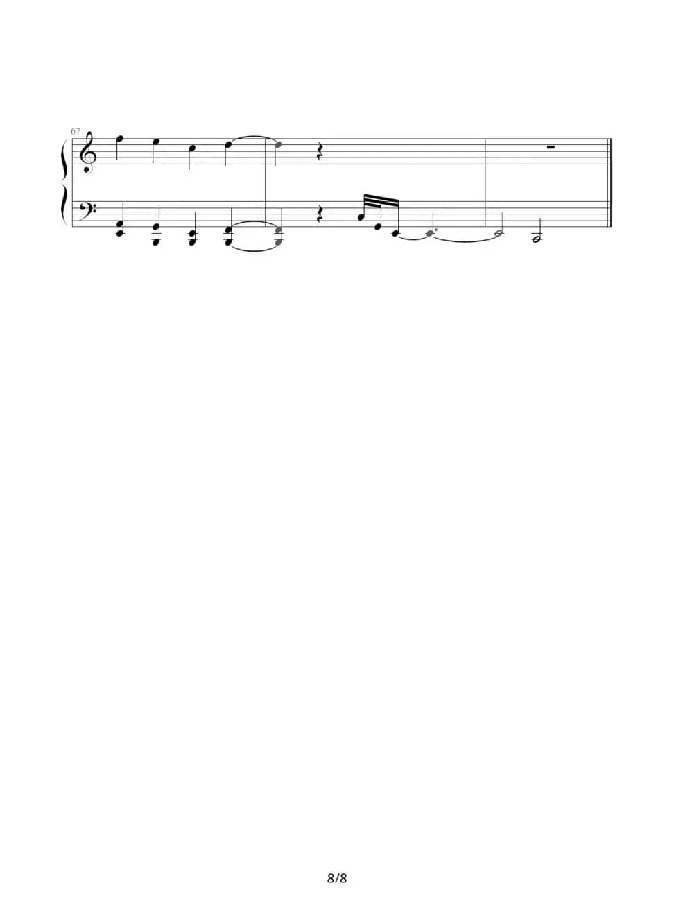 美丽心情（钢琴伴奏谱）