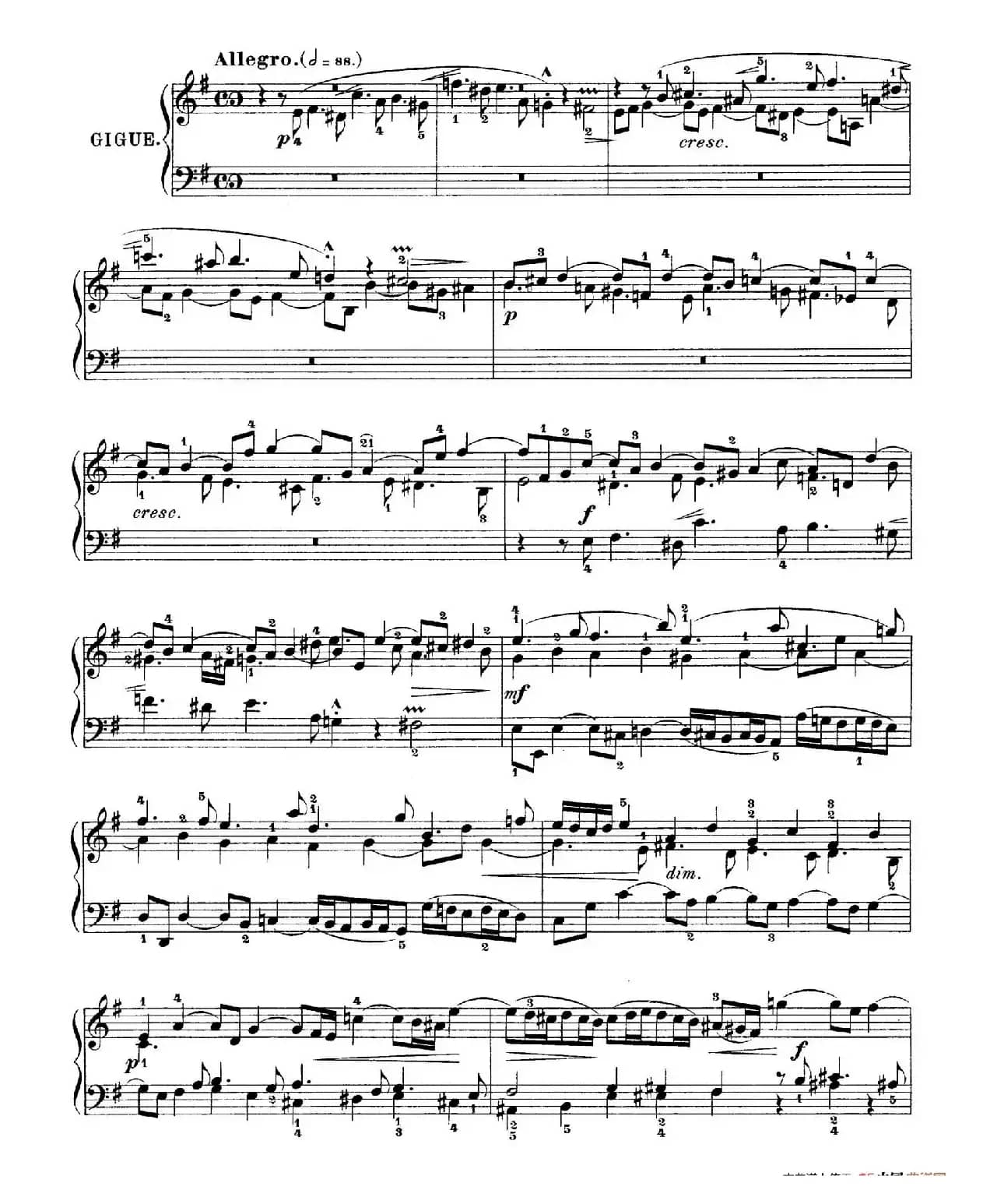 Six Partitas BWV 825-830（6首帕蒂塔·6）