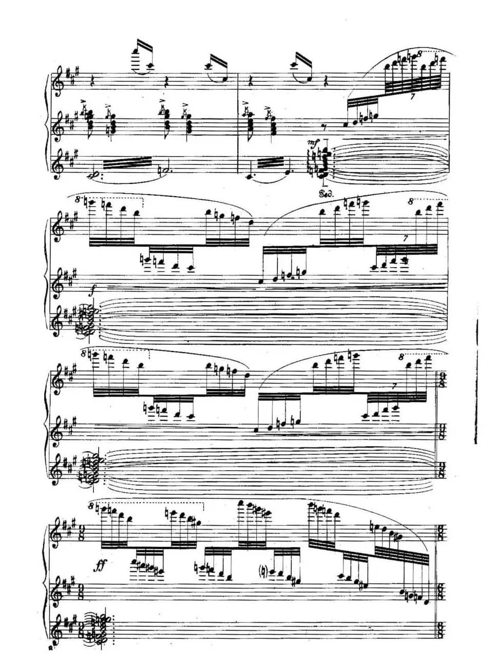 Six Préludes Exotiques Op·17（6首特色前奏曲·1）