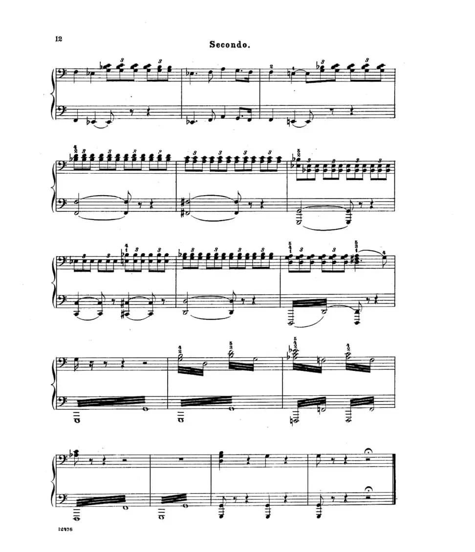 L'Arlesienne Suite No·1（阿莱城姑娘·第一组曲·四手联弹）