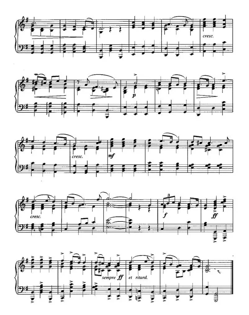 广板（选自歌剧《塞尔斯》）