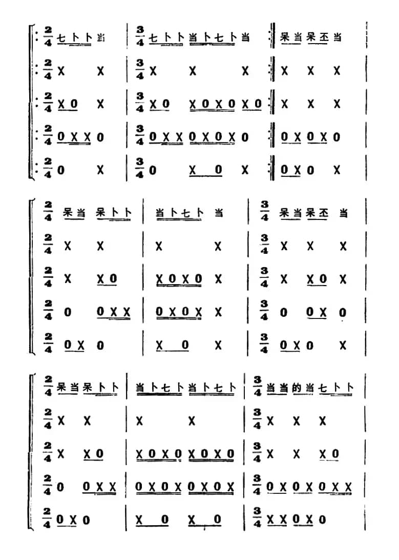 八哥洗澡（打击乐合奏）