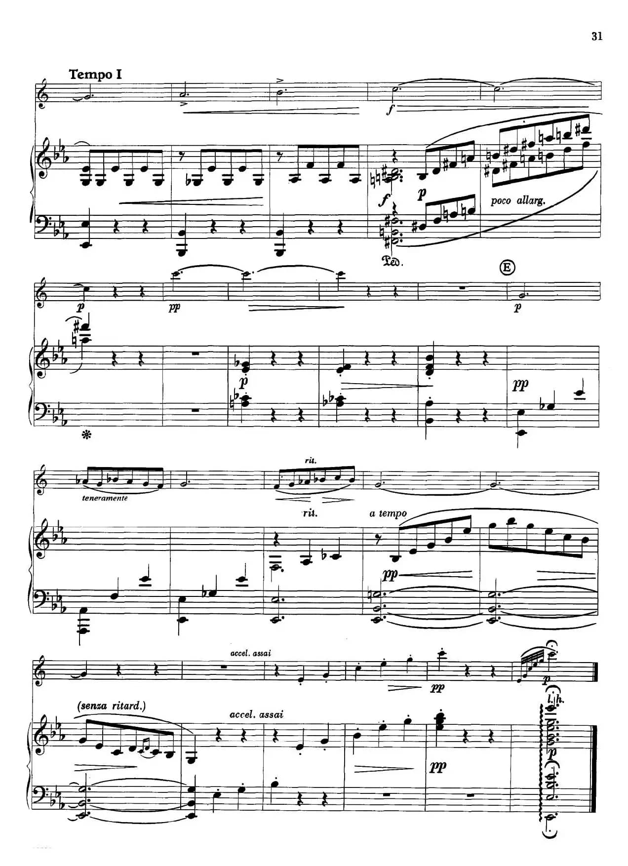 15首古典萨克斯独奏曲：6、Intermezzo（中音萨克斯+钢琴伴奏）