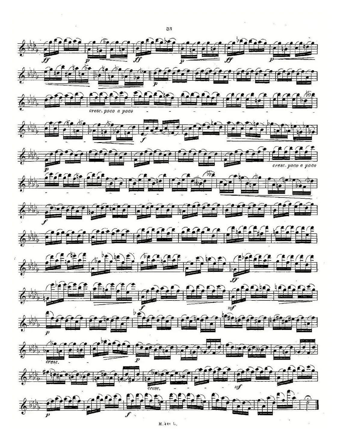 24首长笛练习曲 Op.15 之11—15