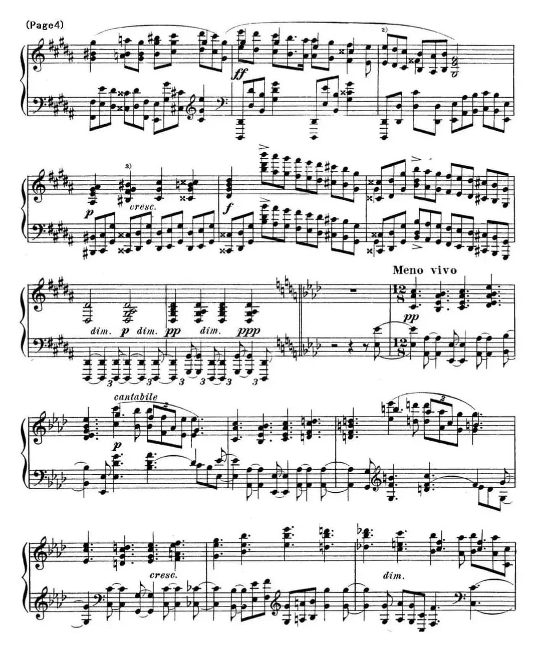 斯克里亚宾 钢琴练习曲 Op.8 No.9 Alexander Scriabin Etudes