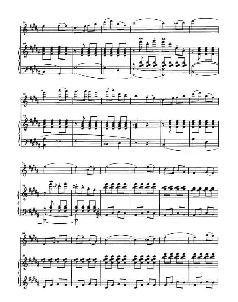 乡土情（小提琴+钢琴伴奏）