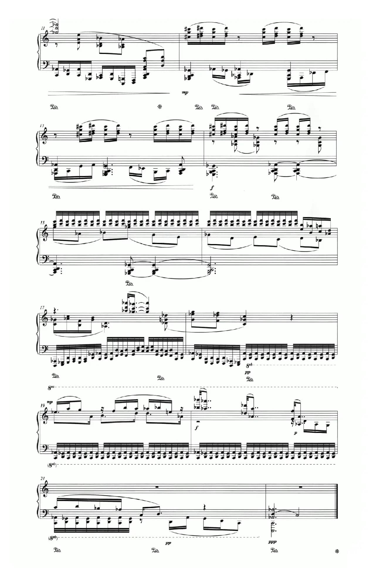 瀛洲五景（钢琴组曲）