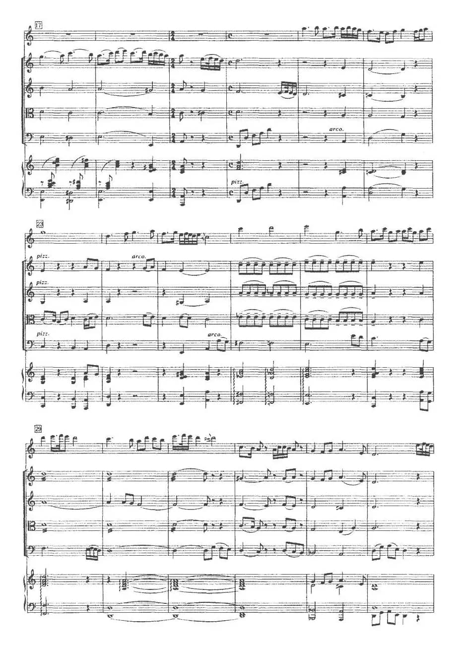 行云流水（竹笛与弦乐、钢琴）