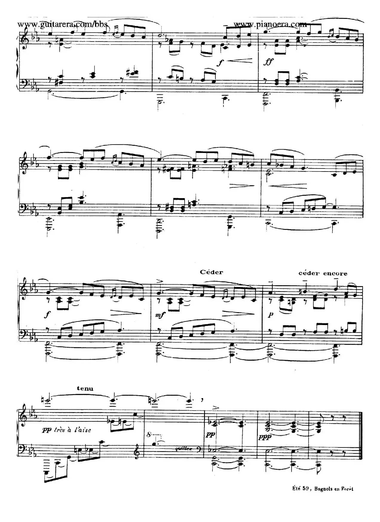 15 Improvisations(15首即兴曲·XV)