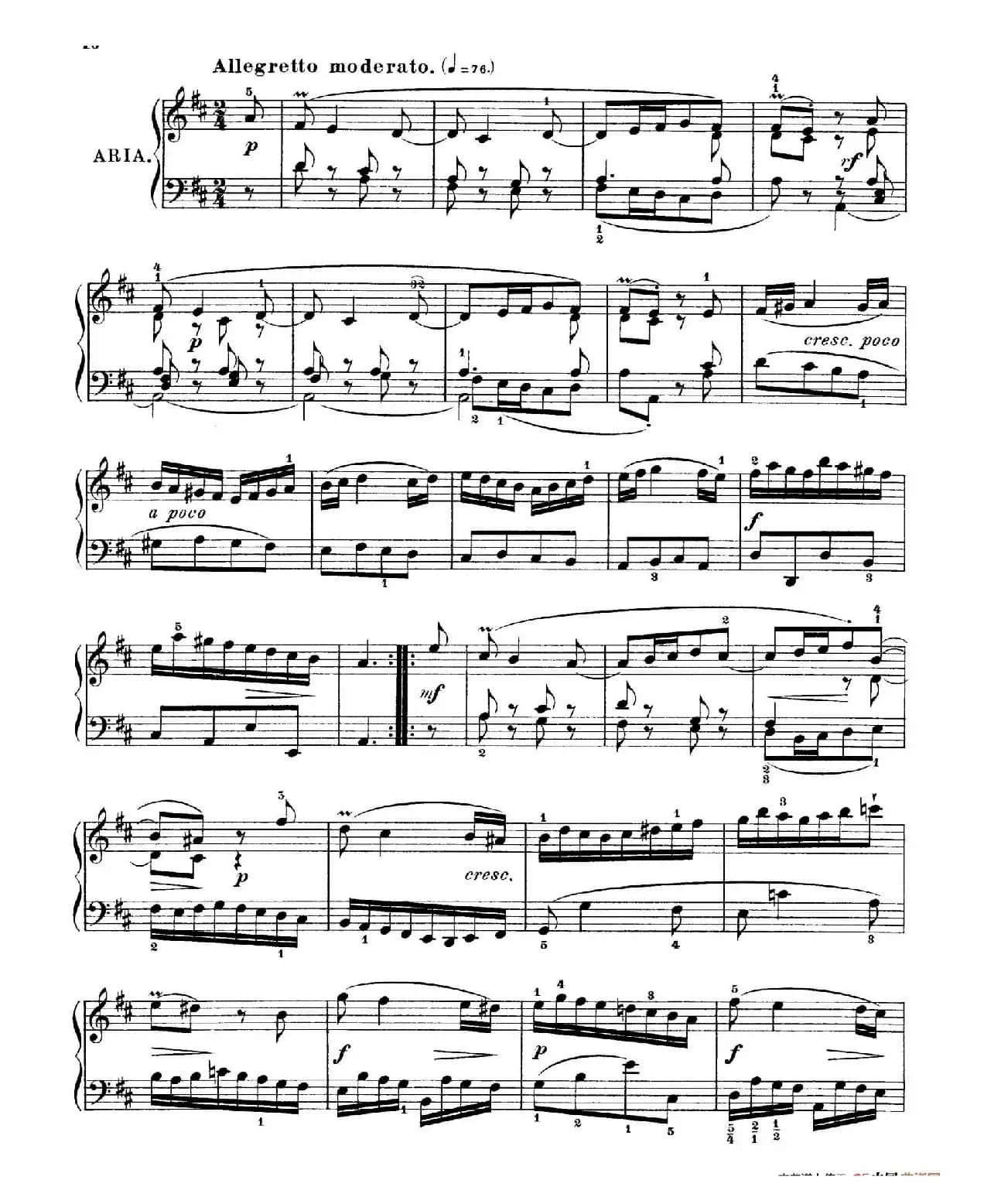 Six Partitas BWV 825-830（6首帕蒂塔·4）
