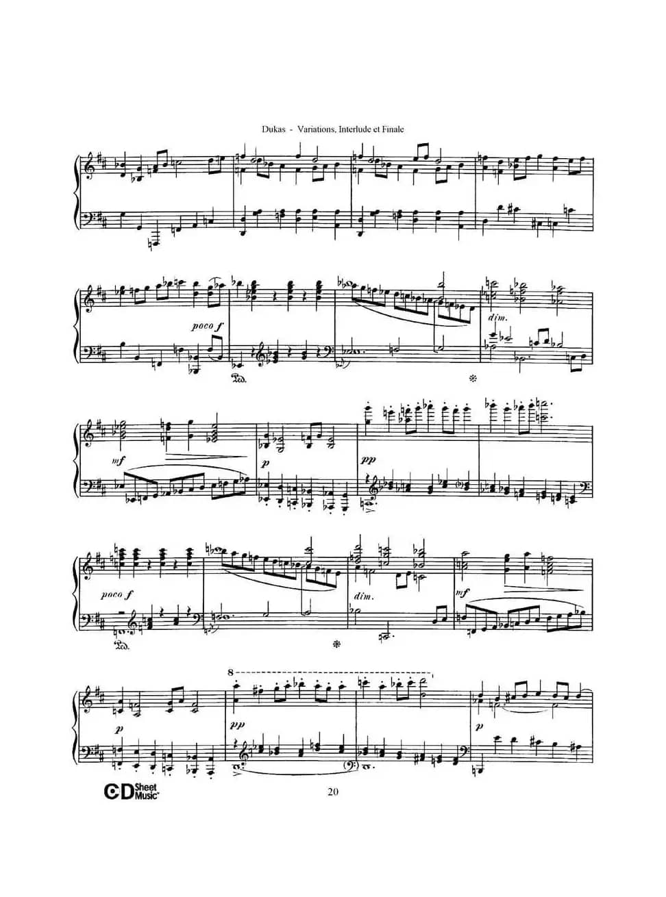 Variations, Interlude & Finale on theme de Rameau（拉摩主题变奏曲、间奏曲和终曲·第二部分）