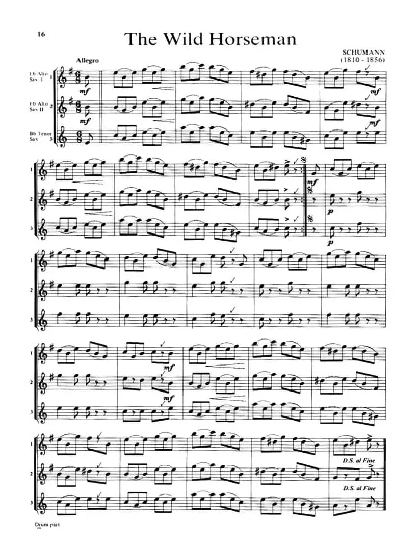 The Wild Horseman（三重奏）