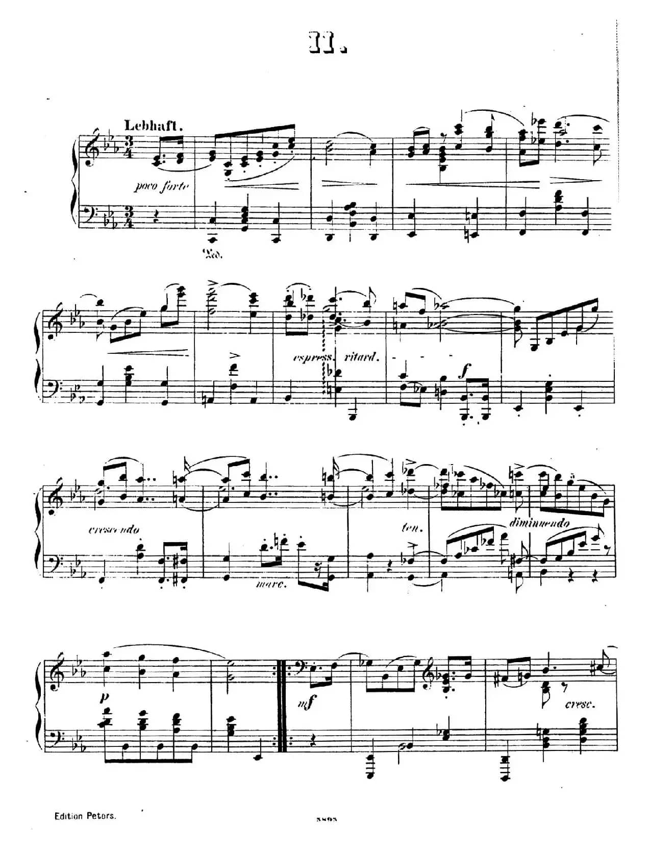 Waltzes Op.23(圆舞曲集·2、c小调)