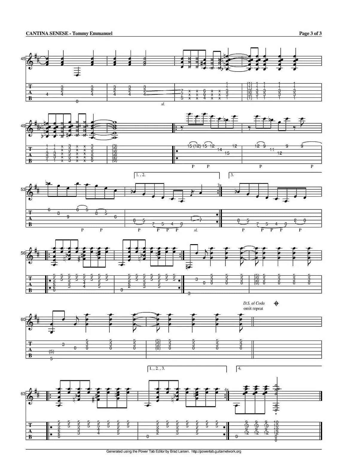 tommy emmanuel：cantina senese version-2