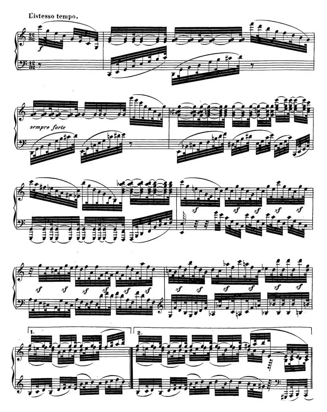 贝多芬钢琴奏鸣曲32 c小调 Op.111 C minor