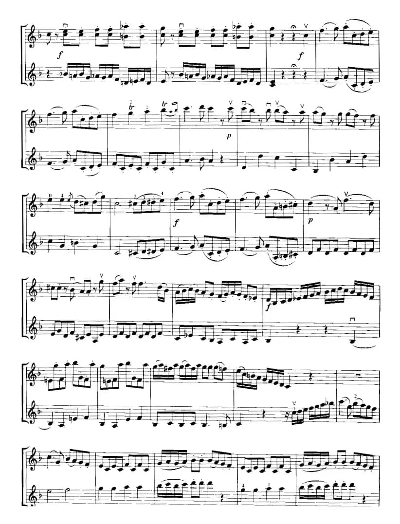 霍曼《小提琴基础教程》选曲：二重协奏曲