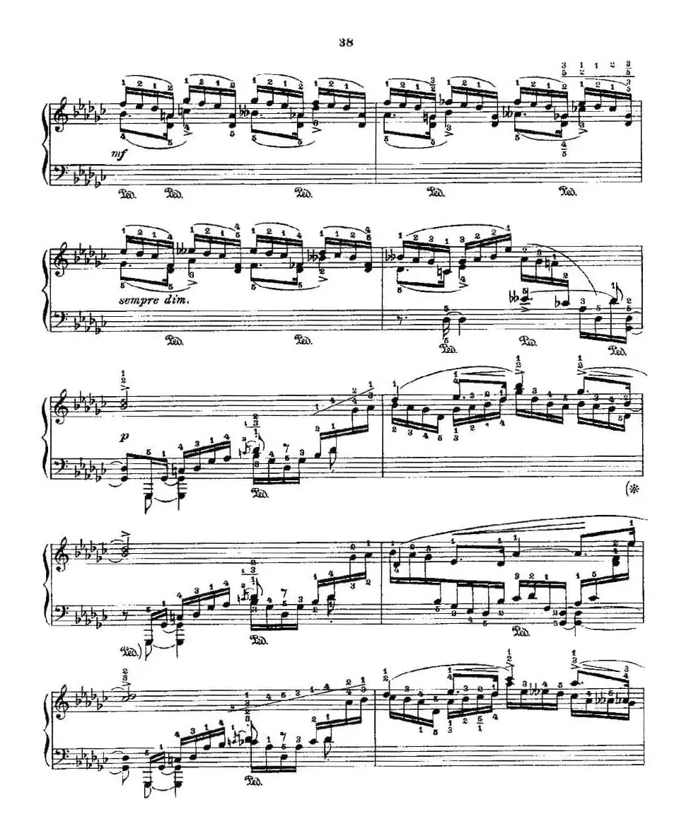 肖邦《练习曲》Fr.Chopin Op.10 No8-2