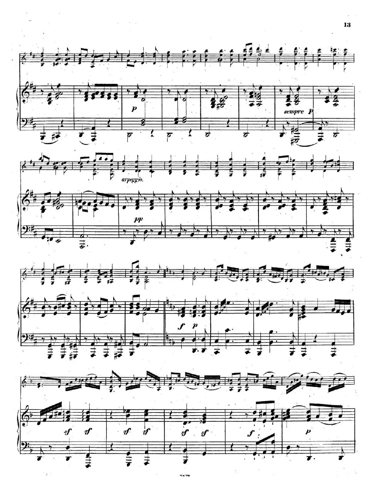 CHACONNE（恰空舞曲）（门德尔松改编版）