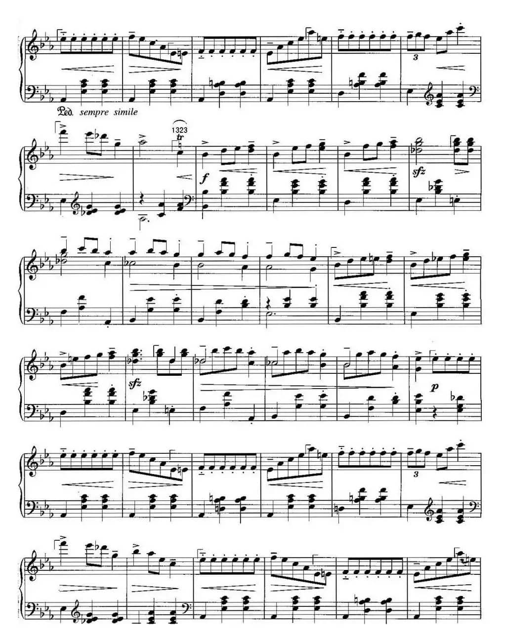 不可不弹的世界钢琴名曲：辉煌的大圆舞曲