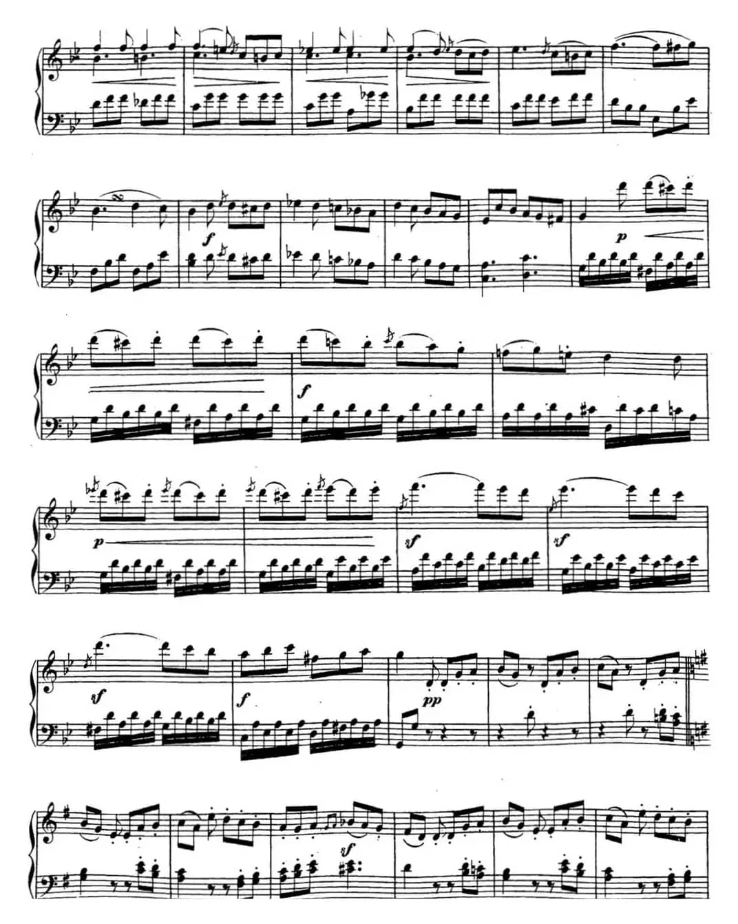 贝多芬钢琴奏鸣曲19 g小调 Op.49 No.1 G minor