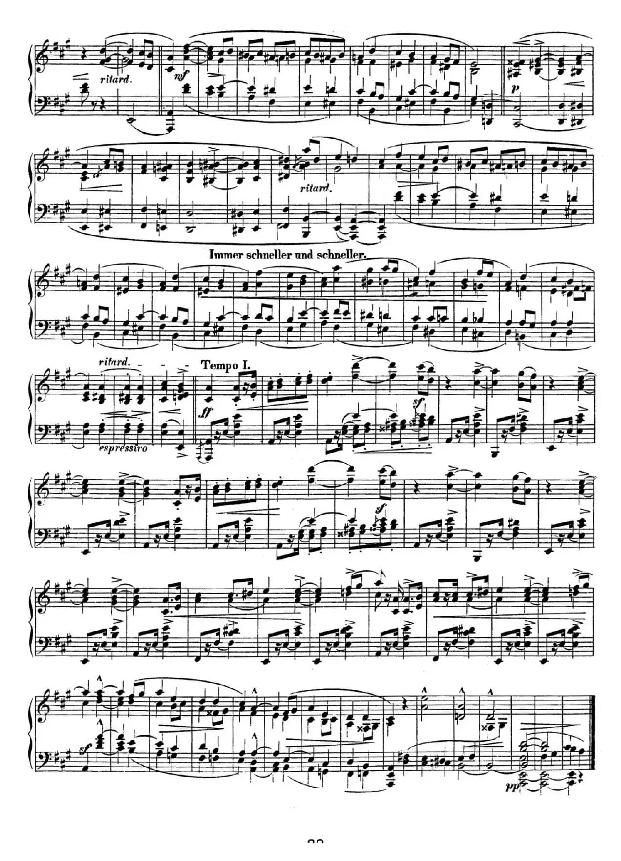 Novelletten Op.21（6）