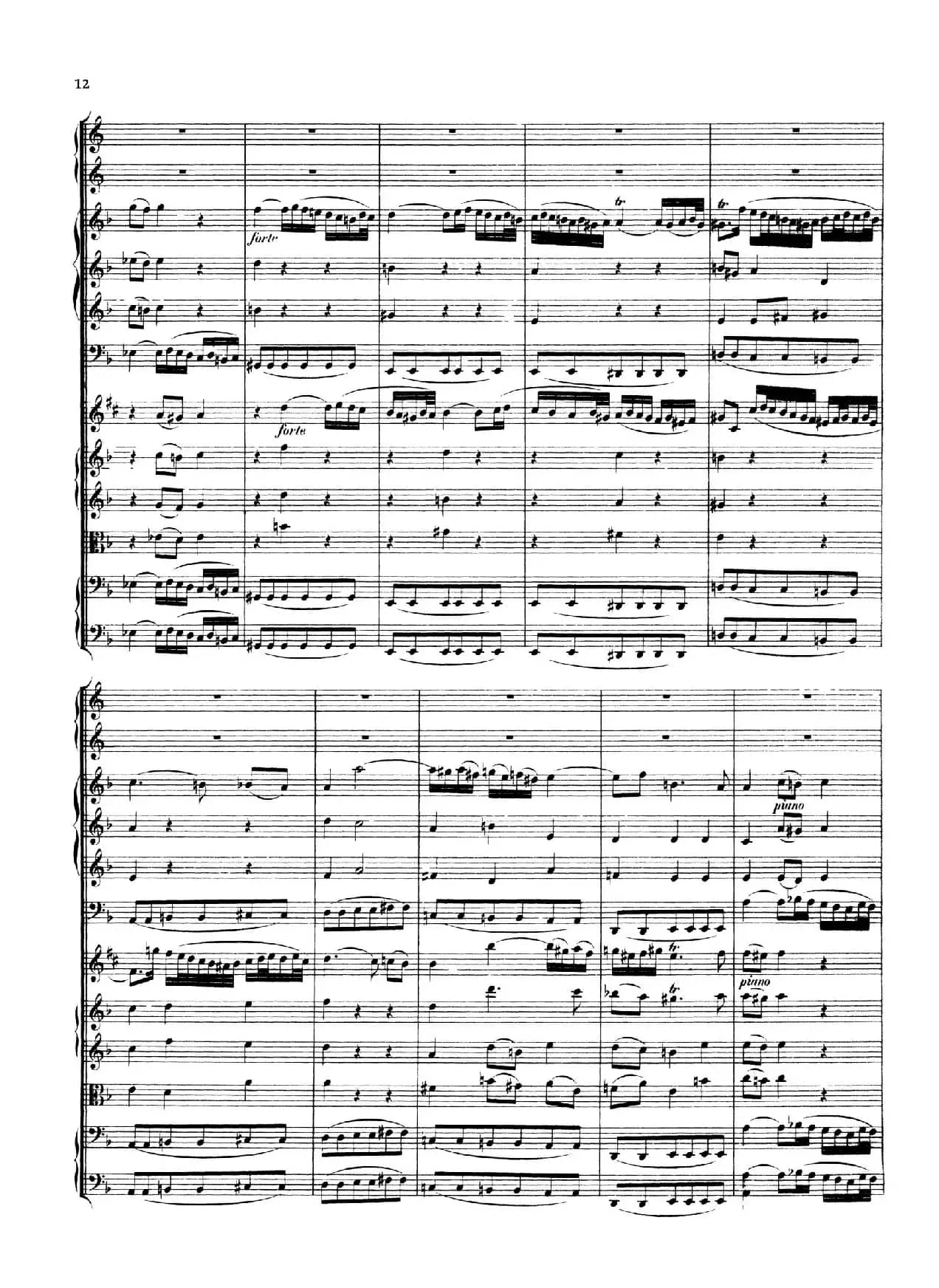 Brandenburg Concerto No.1 in F Major（勃兰登堡协奏曲第一号）
