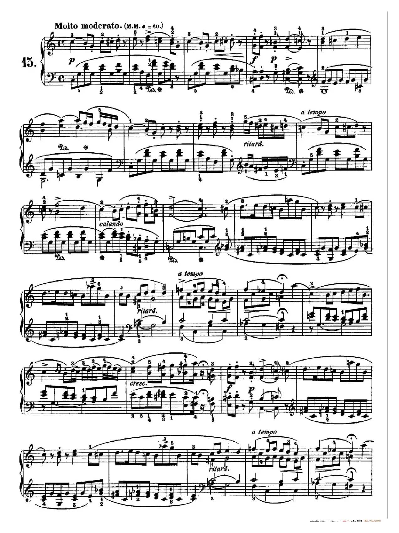 Nocturne No.15 in C Major(C大调第十五号夜曲)