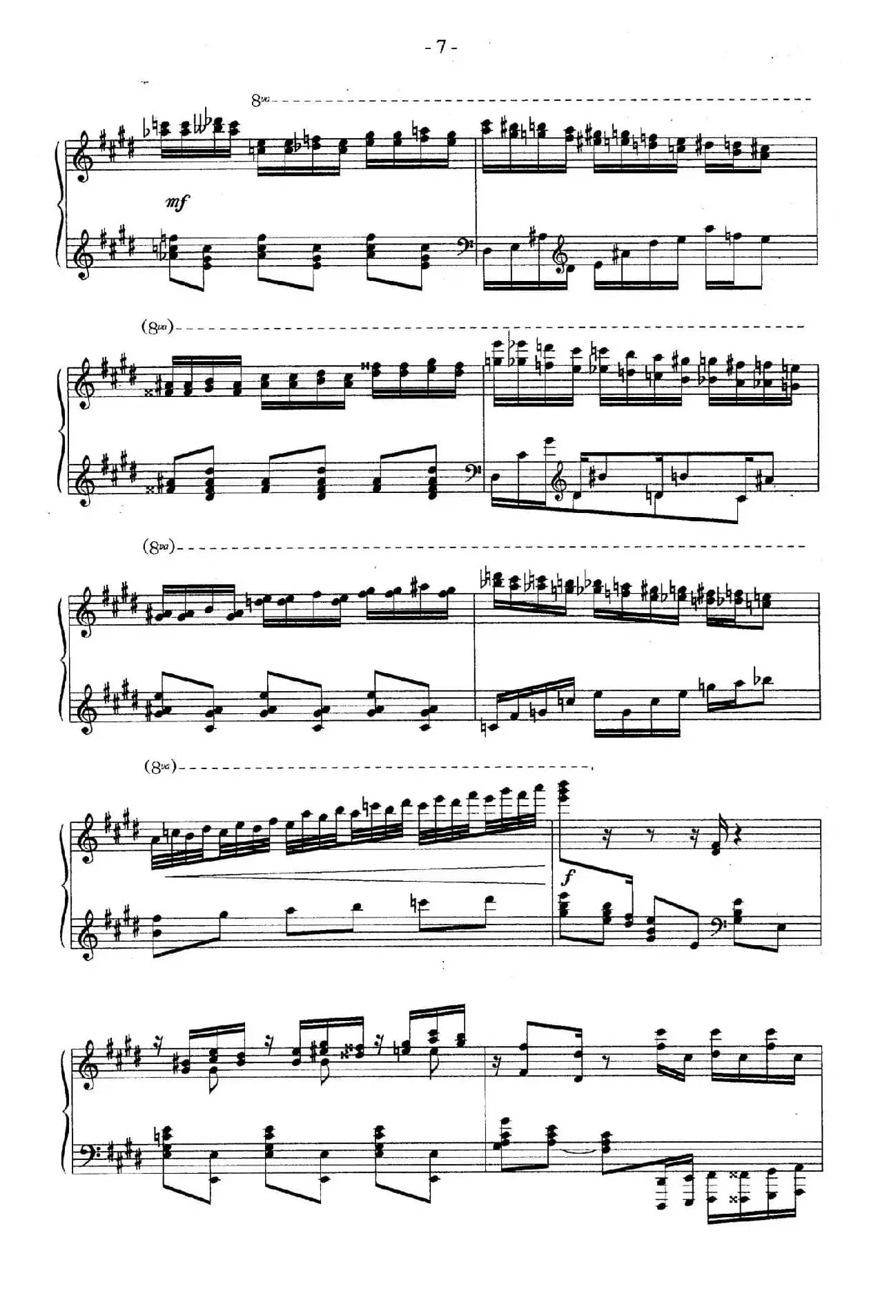 Carmen Variations 12 Pieces(12首卡门主题变奏曲·11)