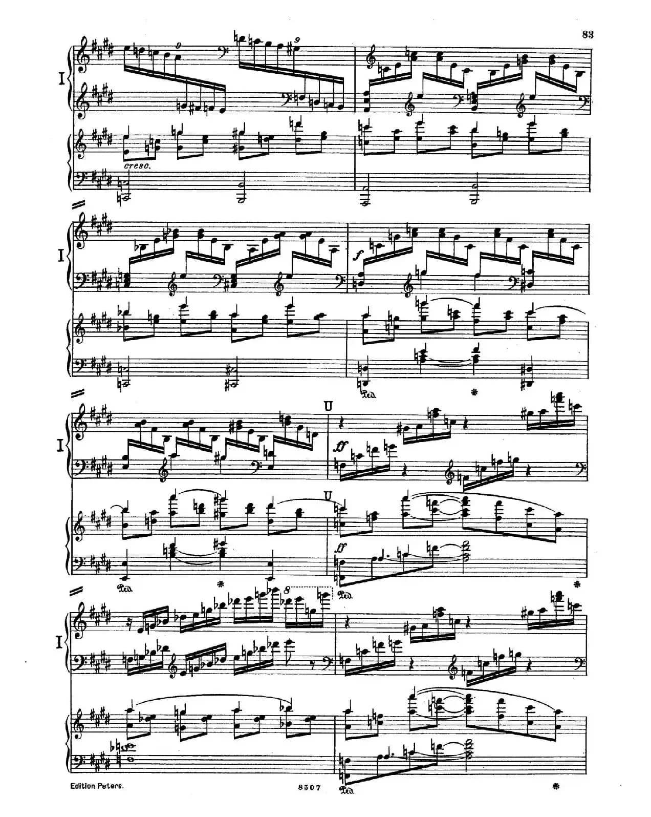 Piano Concerto in E Major Op.59(E大调钢琴协奏曲·双钢琴·第四乐章)
