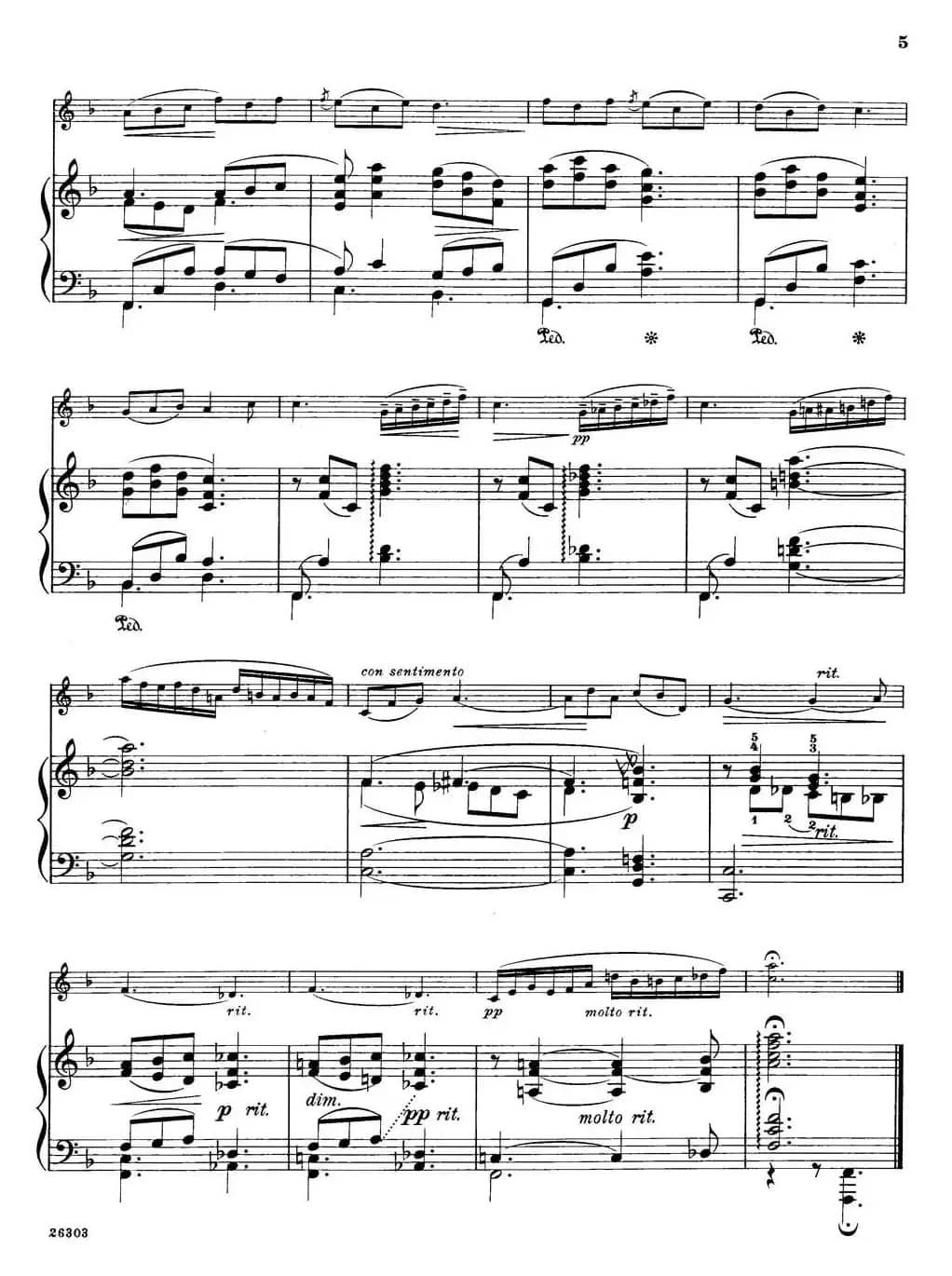 In a Gondola（小提琴+钢琴伴奏）