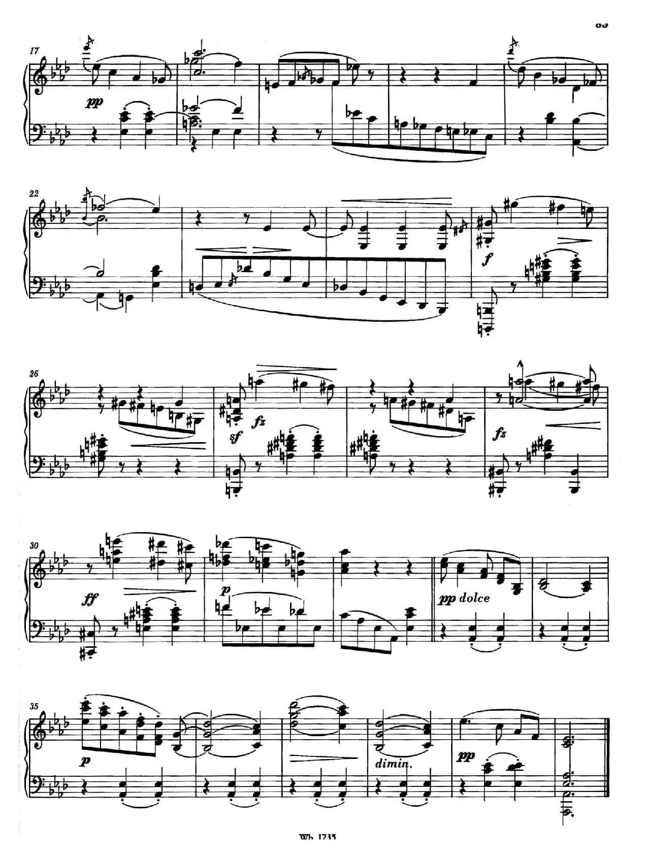 Waltzes Op.23（圆舞曲集·3、降A大调）