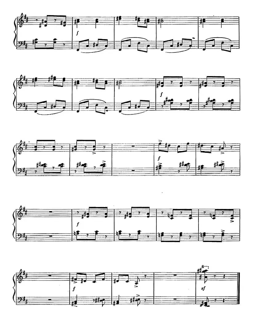 儿童钢琴曲八首（丁善德作品二十八号）