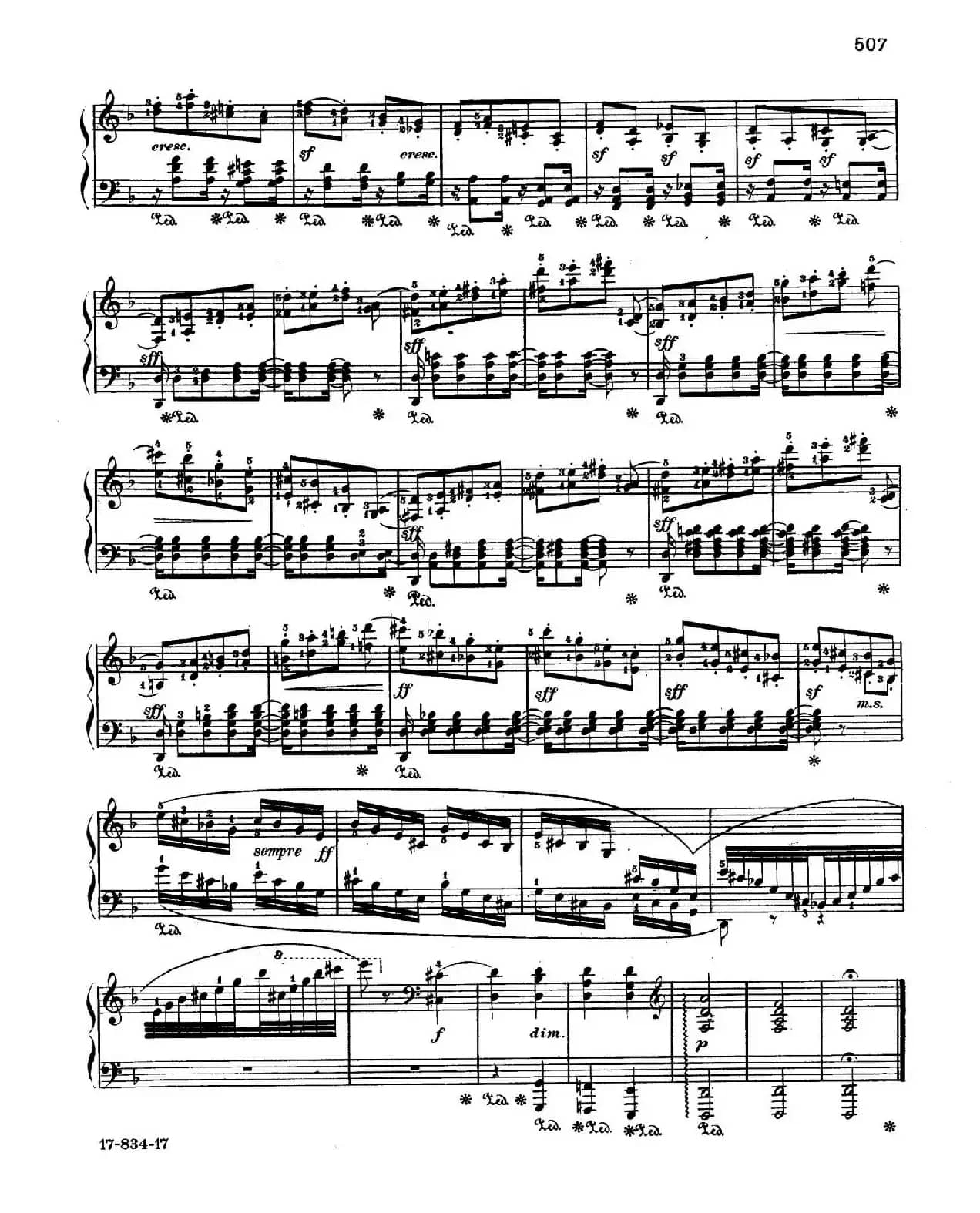 Variations Serieuses Op.54（d小调庄严变奏曲）