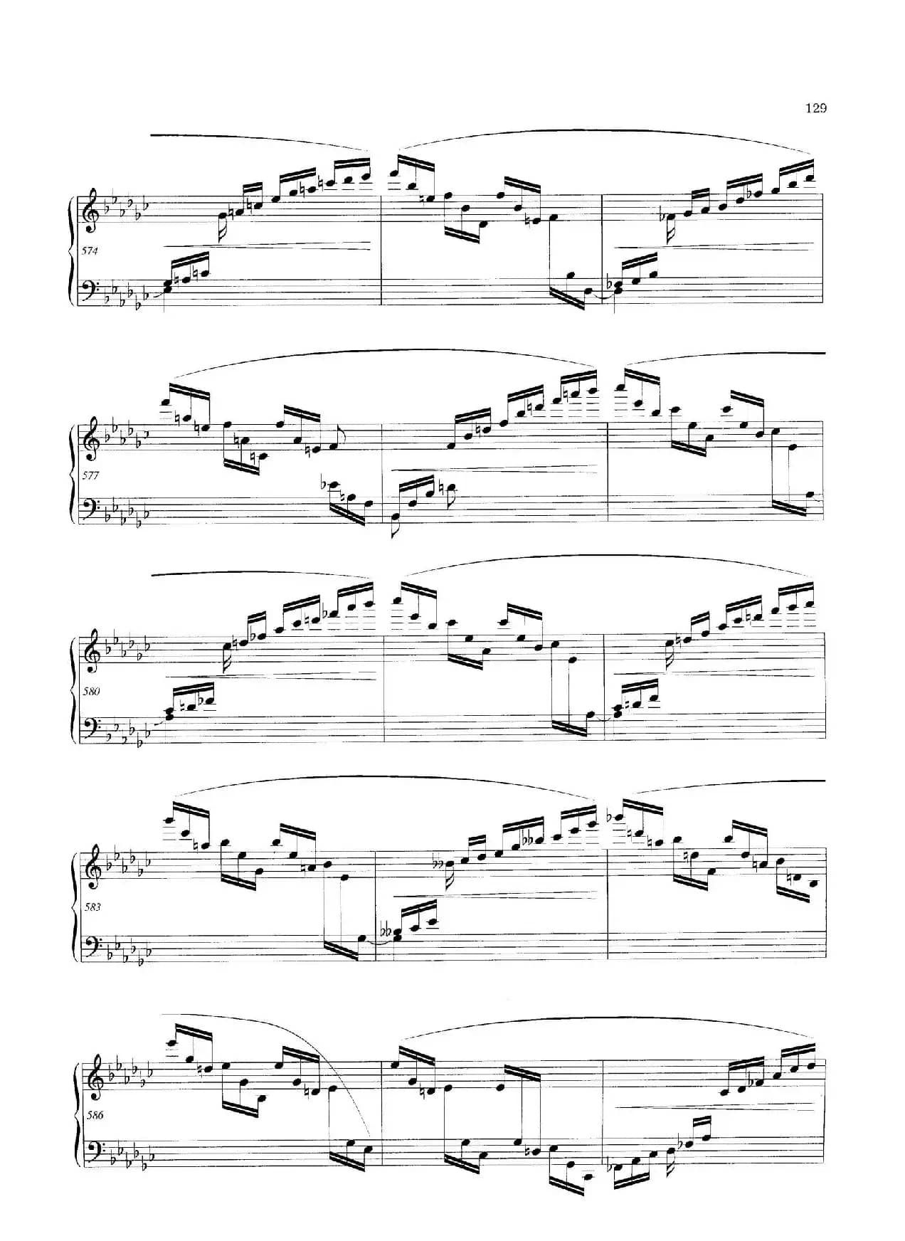 Variations and Fuge in e-flat Minor Op.23（降e小调主题变奏与赋格）