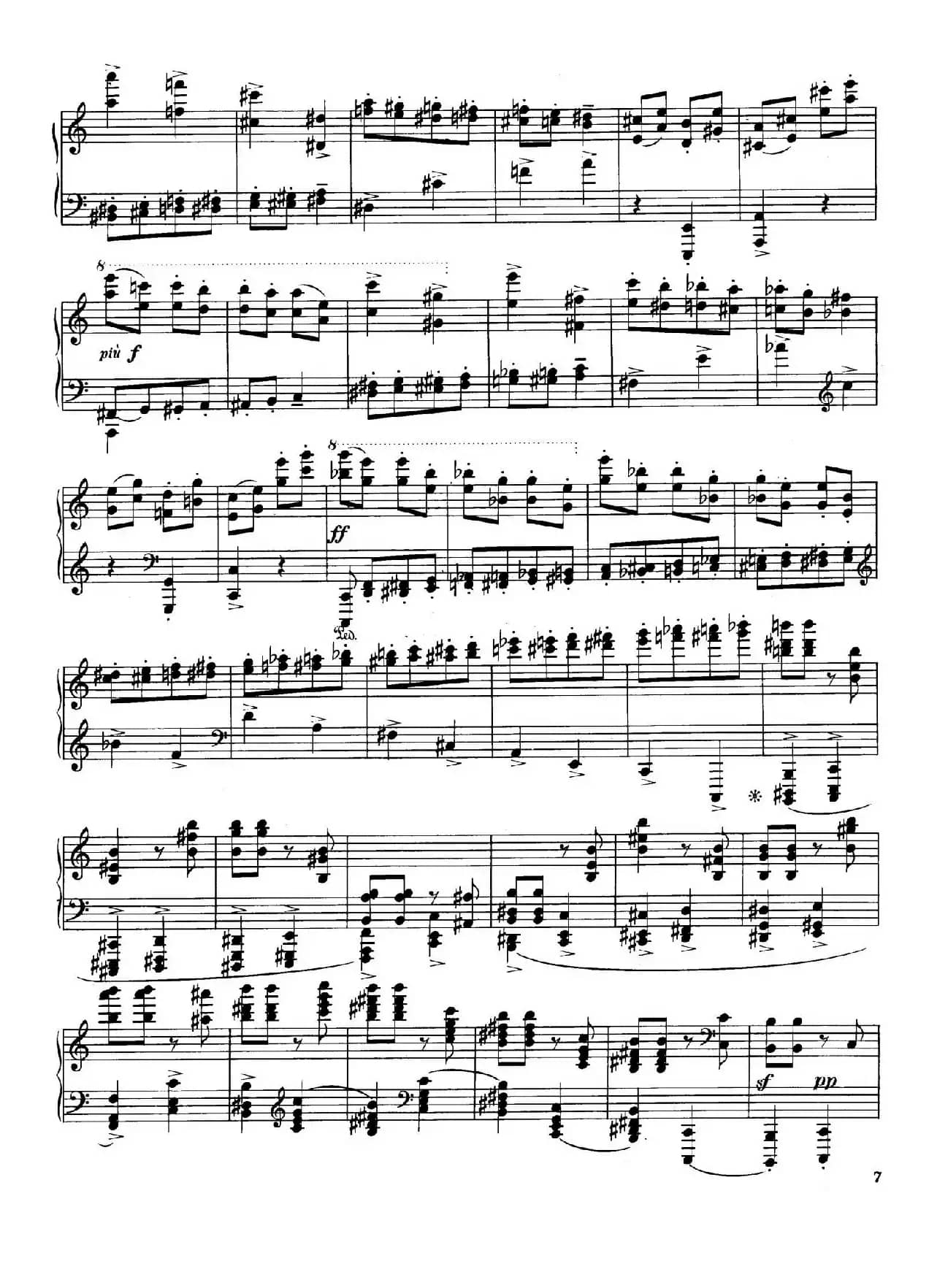 Four Rhapsodies Op.11（4首狂想曲·Ⅲ）