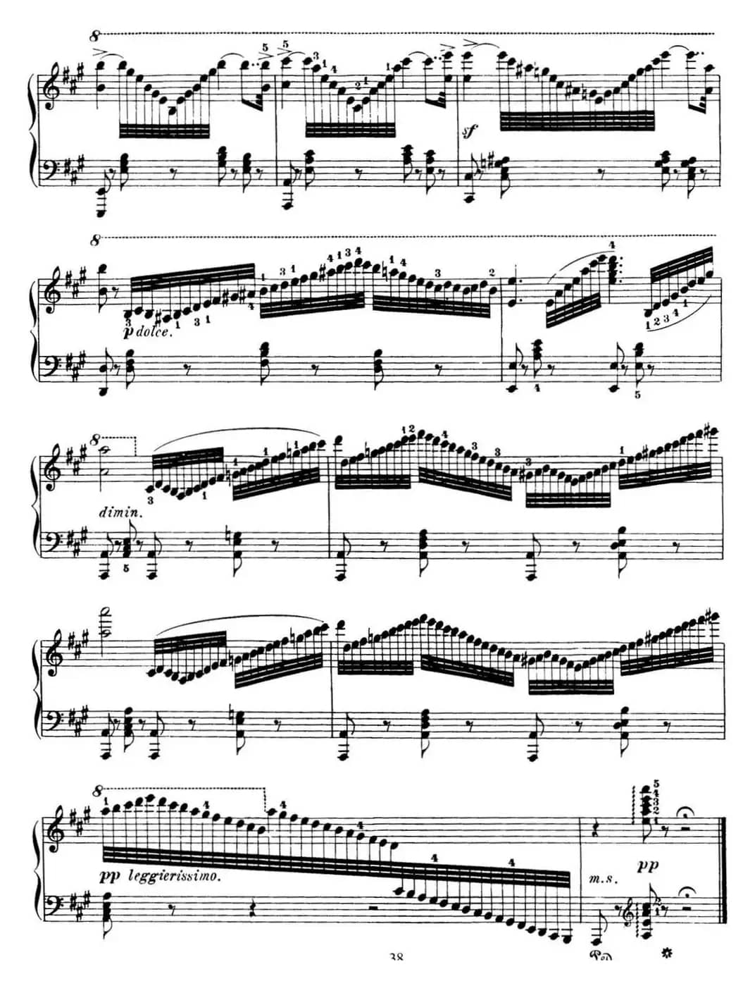 50首车尔尼Op.740钢琴手指灵巧技术练习曲（NO.26）