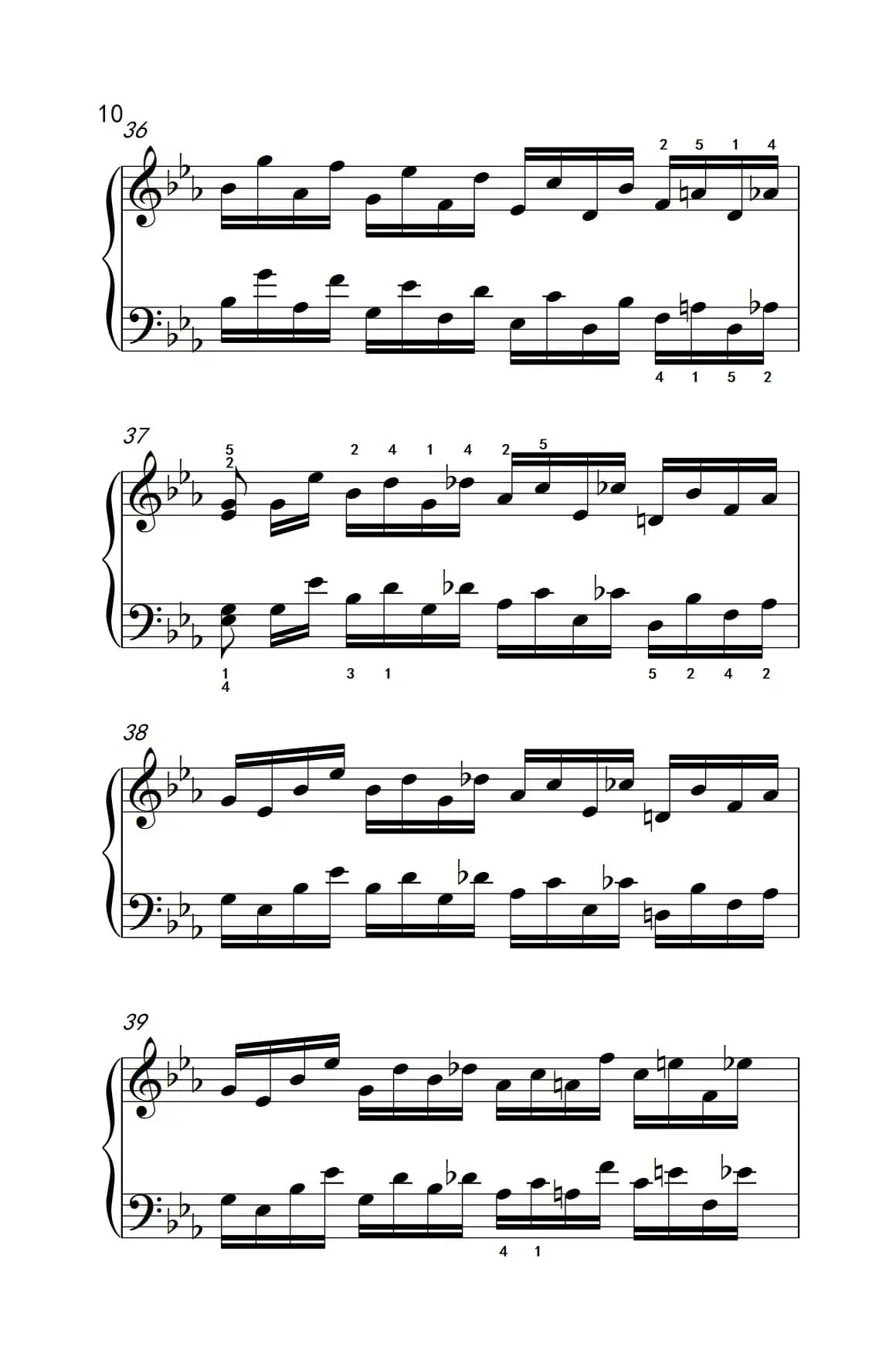 莫什科夫斯基 钢琴练习曲（第七首）