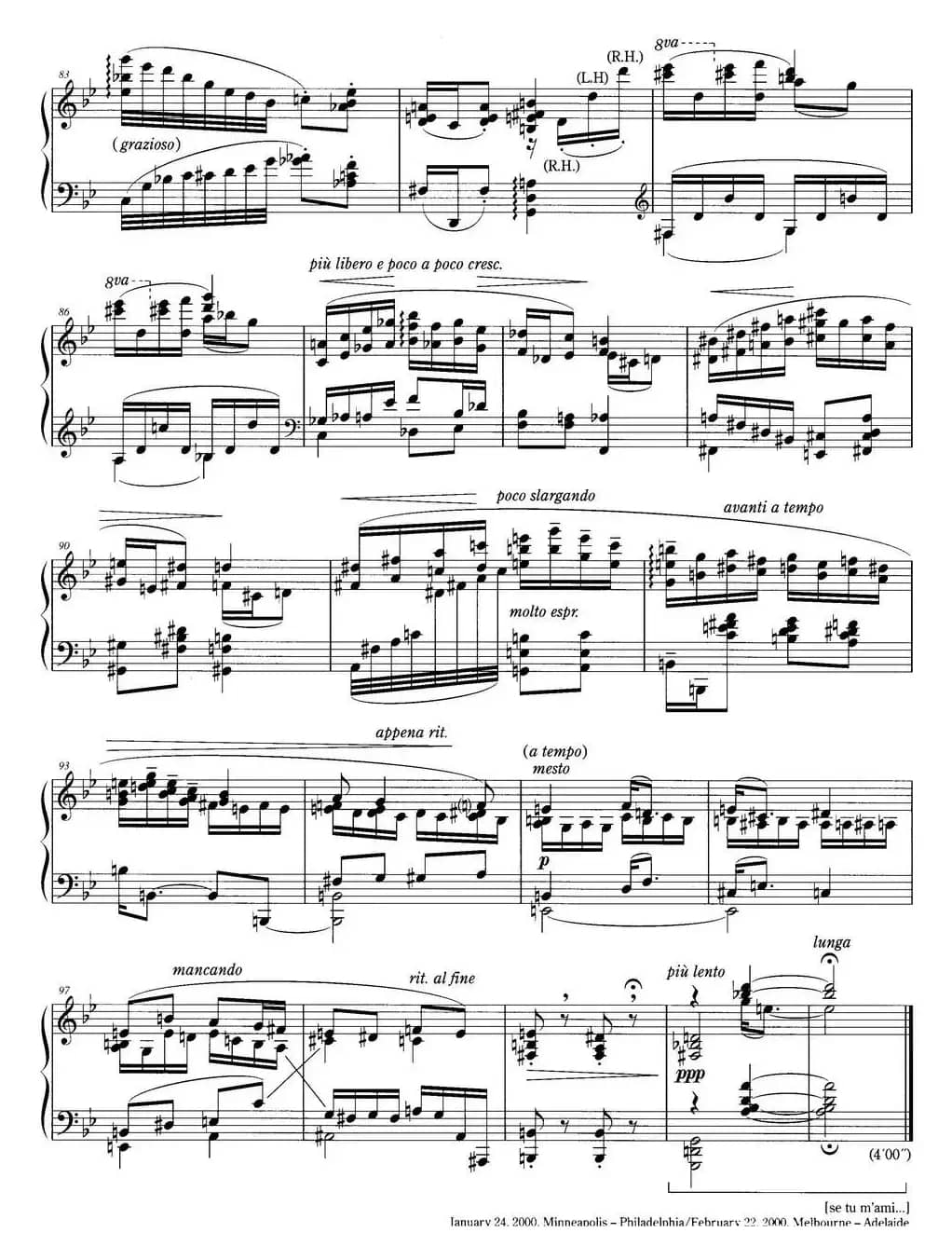 最真挚的感情（after Pergolesi）