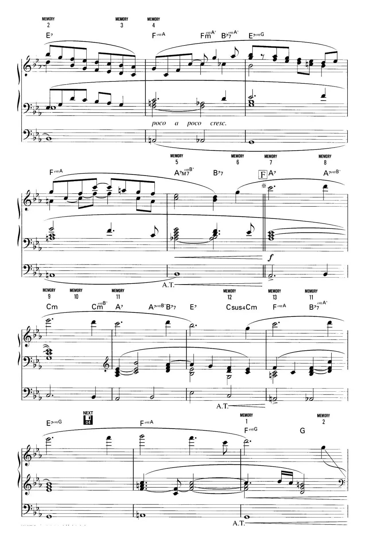 AYURA（双排键电子琴谱）