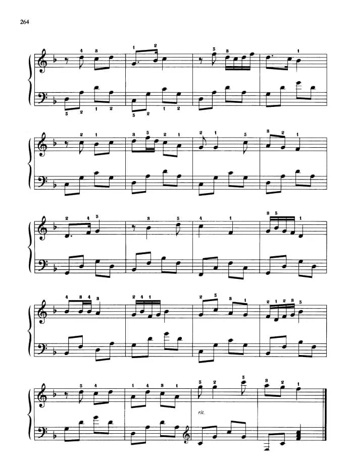 110首中国民歌钢琴小曲集：青羊传